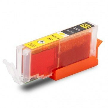 Huismerk Canon CLI-571 XL Inktcartridge Geel