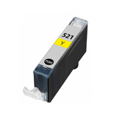 Huismerk Canon CLI-521 Inktcartridge Geel