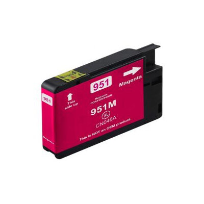 Huismerk HP 951 XL Inktcartridge Magenta