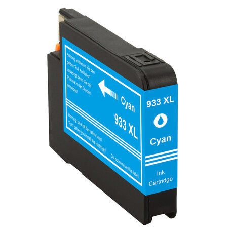 Huismerk HP 933 XL Inktcartridge Cyaan