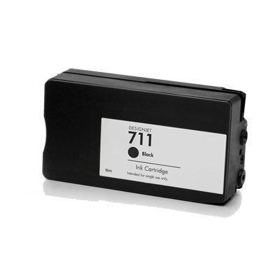 Huismerk HP 711 inktcartridge Zwart