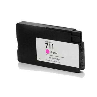 Huismerk HP 711 Inktcartridge Magenta