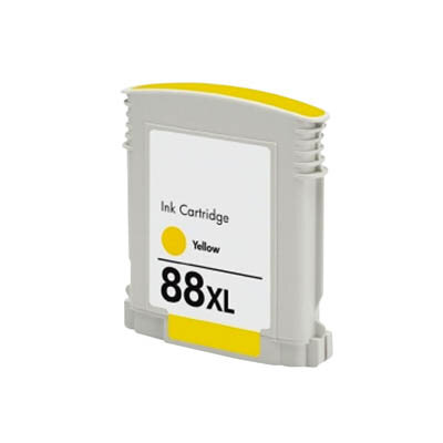 Huismerk HP 88 XL Inktcartridge Geel