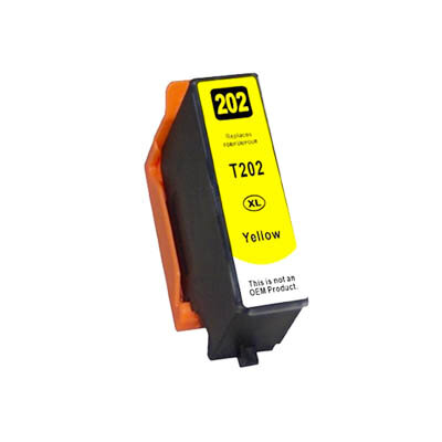 Huismerk Epson 202XL Inktcartridge Geel