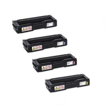 Huismerk Ricoh SP 310HE (407634-407637) Toners Multipack (zwart + 3 kleuren)