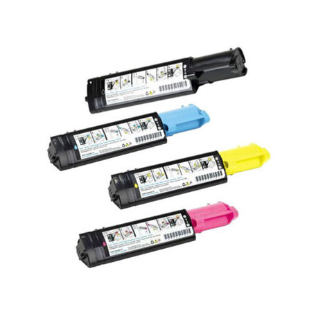 Huismerk Dell 3010 (593-11154/593-11157) Toners Multipack (zwart + 3 kleuren)