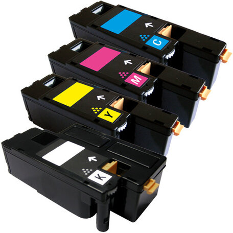 Huismerk Dell 1660 (593-11128/593-11131) Toners Multipack (zwart + 3 kleuren)