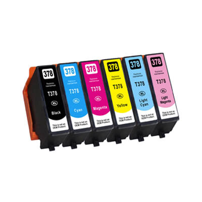 Huismerk Epson 378XL (T3978) Inktcartridges Multipack (zwart + 5 kleuren)