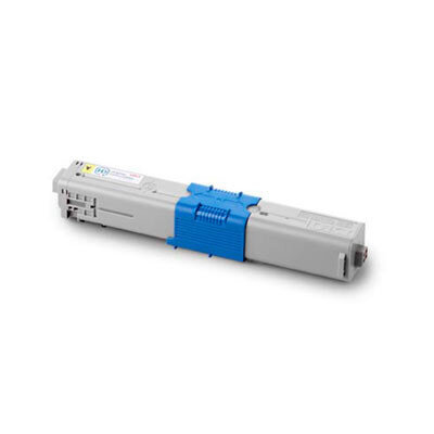 Huismerk OKI C301/C321 (44973533) Toner Geel