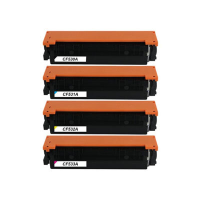 Huismerk HP 205A (CF530A-CF533A) Toners Multipack (zwart + 3 kleuren)