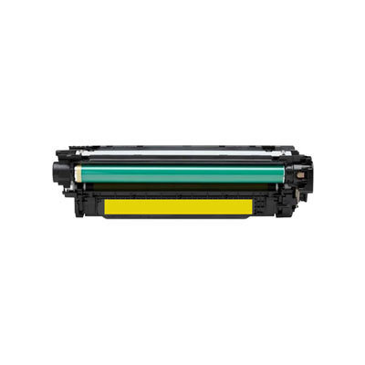 Huismerk HP 650A (CE272A) Toner Geel