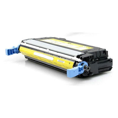 Huismerk HP 642A (CB402A) Toner Geel