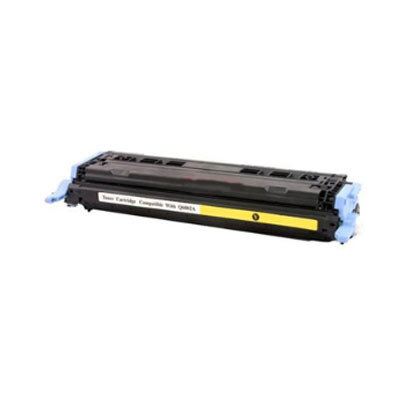 Huismerk HP 502A (Q6472A) Toner Geel