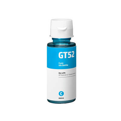 Huismerk HP GT52C Inktvulling Cyaan 70 ml.