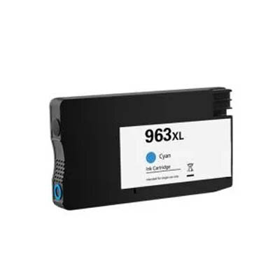 Huismerk HP 963 XL Inktcartridge Cyaan Hoge Capaciteit