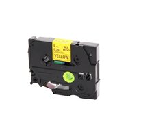 Huismerk Brother TZe-621 Labeltape 9mm Zwart op Geel afbeelding