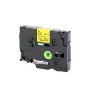 Huismerk Brother TZe-631 Labeltape 12mm Zwart op Geel afbeelding