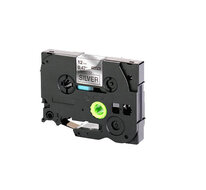 Huismerk Brother TZe-931 Labeltape 12mm Zwart op Zilver afbeelding