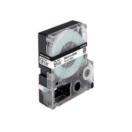 Huismerk Epson LC-3WBN9 (C53S624402) Labeltape 9mm Zwart op Wit afbeelding