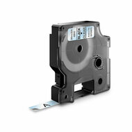 Huismerk DYMO D1 40910/S0720670 Labeltape 9mm Zwart op Transparant afbeelding