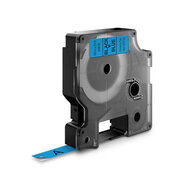 Huismerk DYMO D1 40916/S0720710 Labeltape 9mm Zwart op Blauw afbeelding