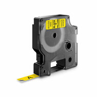 Huismerk DYMO D1 40918/S0720730 Labeltape 9mm Zwart op Geel afbeelding
