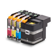 Huismerk Brother LC-22E Inktcartridges Multipack (zwart + 3 kleuren) afbeelding