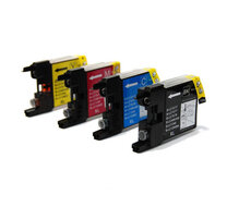 Huismerk Brother LC-1280 XL Inktcartridges Multipack (zwart + 3 kleuren) afbeelding