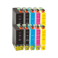 Huismerk Epson 33XL (T3357) Inktcartridges Jumbo Multipack (2x 2 zwart + 2x 3 kleuren)