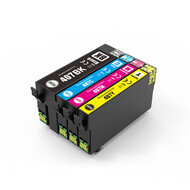 Huismerk Epson 407XL Inktcartridges Multipack (zwart + 3 kleuren) afbeelding