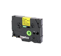 Huismerk Brother TZe-641 Labeltape 18mm Zwart op Geel afbeelding