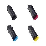 Huismerk Dell 625/825/2825 (593-BBSB/SD/SE/RV) Toners Multipack (zwart + 3 kleuren)
