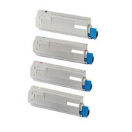 Huismerk OKI C710/C711 (44318605-44318608) Toners Multipack (zwart + 3 kleuren) afbeelding