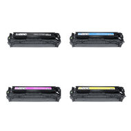 Huismerk HP 125A (CB540A-CB543A) Toners Multipack (zwart + 3 kleuren) afbeelding