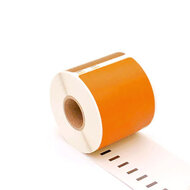 Huismerk DYMO 99014 / S0722430 Labels Oranje (101x54mm) afbeelding