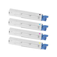 Huismerk OKI 43459321-43459324 Toners Multipack (zwart + 3 kleuren)