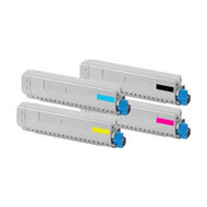 Huismerk OKI C834 / C844 (46861305-46861308) Toners Multipack (zwart + 3 kleuren) afbeelding
