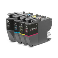 Huismerk Brother LC-421XL Inktcartridges Multipack (zwart + 3 kleuren) afbeelding