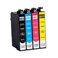 Huismerk Epson 603XL Inktcartridges Multipack (zwart + 3 kleuren)