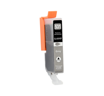 Huismerk Canon CLI-531GY Inktcartridge Grijs afbeelding