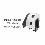 Huismerk Brother DK-11219 Labels (12mm Rond)