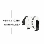 Huismerk Brother DK-44205 Continue Labels (62mm x 30,48m)