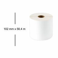 Huismerk Brother BDE-1J000102-102 Labels, 102mm x 56,4mtr