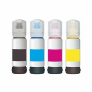Huismerk Epson 104 XL EcoTank Inkt Multipack (zwart + 3 kleuren)